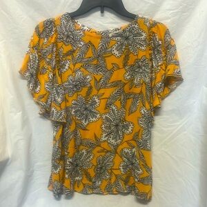 Women’s summer floral print blouse